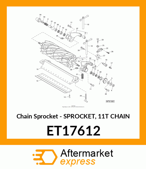 Chain Sprocket ET17612