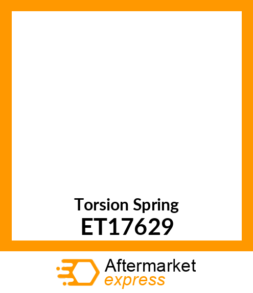 Torsion Spring ET17629