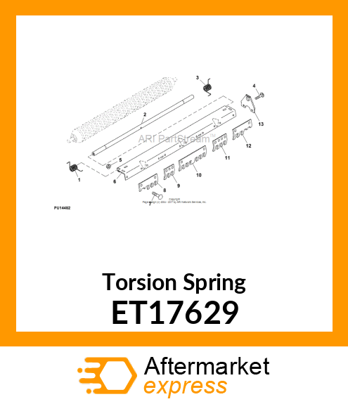 Torsion Spring ET17629