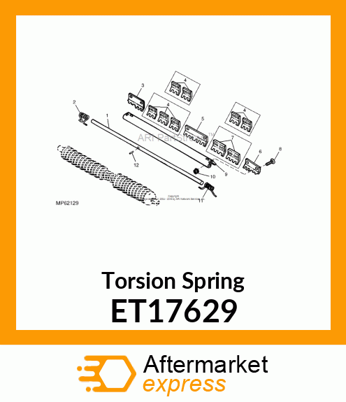 Torsion Spring ET17629