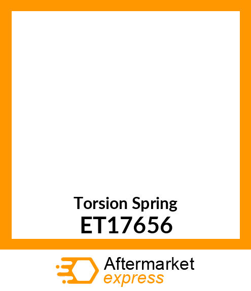 Torsion Spring ET17656