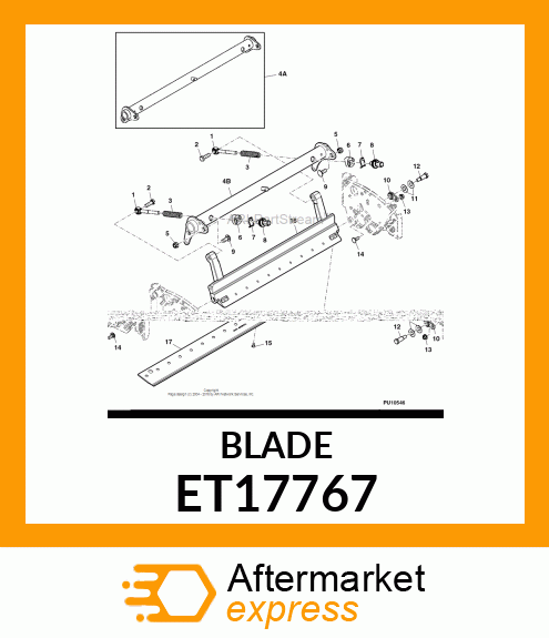 KNIFE, STATIONARY ET17767