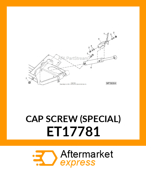 CAP SCREW (SPECIAL) ET17781