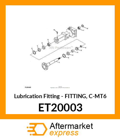 Lubrication Fitting ET20003