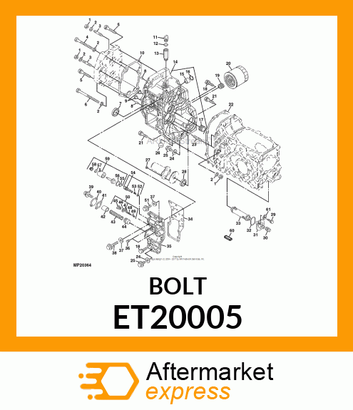 SCREW WITH WASHER, W/ ET20005