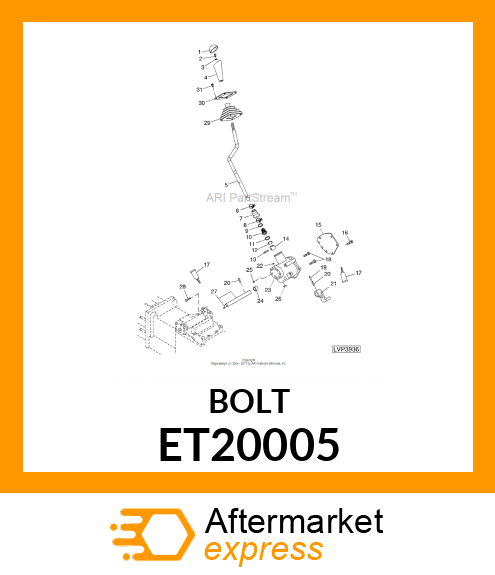 SCREW WITH WASHER, W/ ET20005