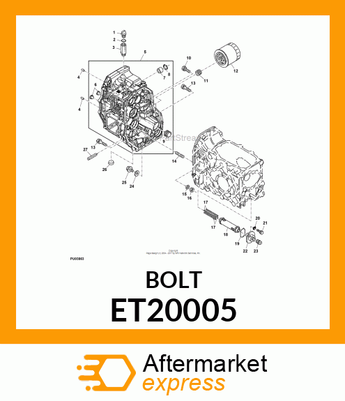 SCREW WITH WASHER, W/ ET20005