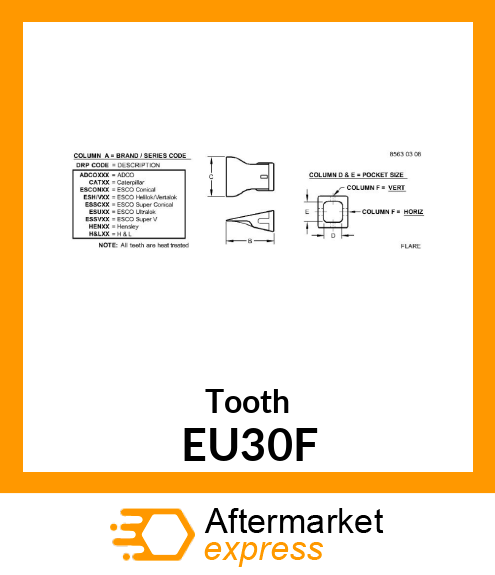 Tooth EU30F