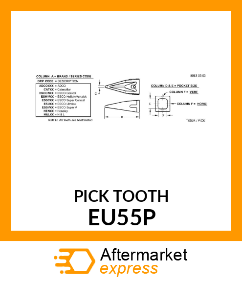 Tooth EU55P