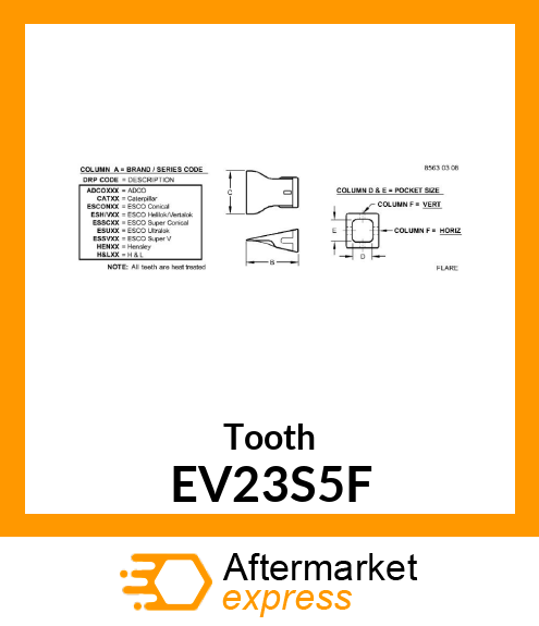 Tooth EV23S5F