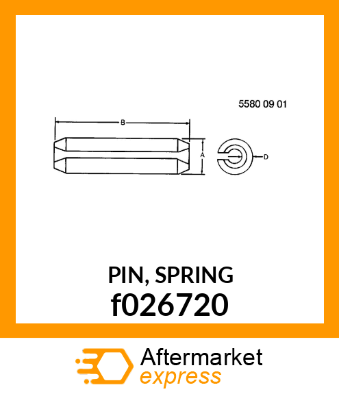 PIN, SPRING f026720