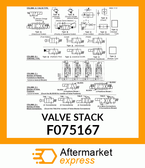VALVE STACK F075167