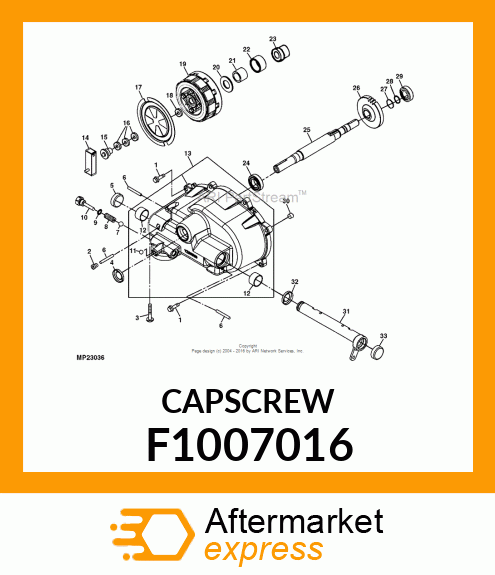 CAPSCREW F1007016