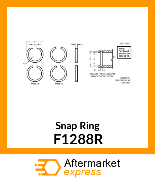 Snap Ring F1288R