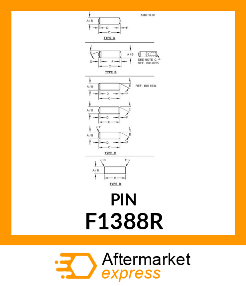 PIN F1388R