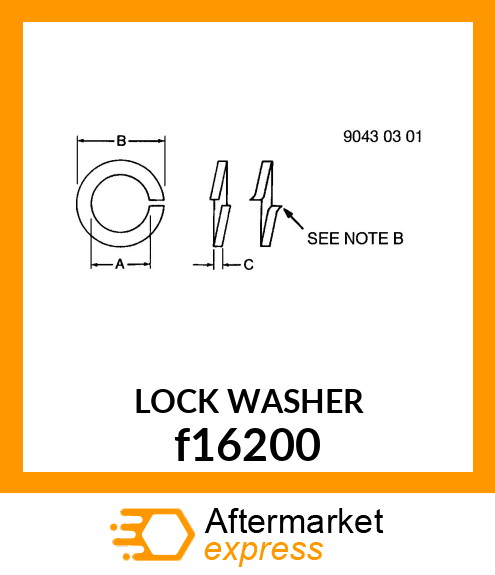 LOCK WASHER f16200