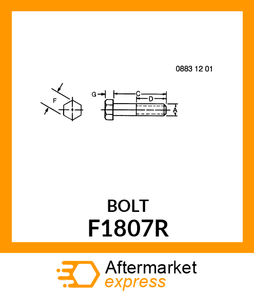 Bolt F1807R