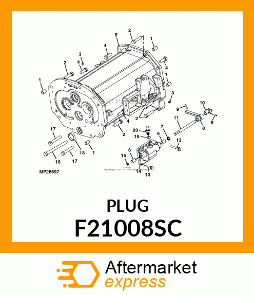 PLUG, EXPANSION F21008SC