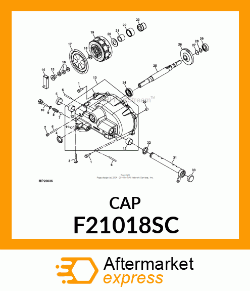 CAP F21018SC