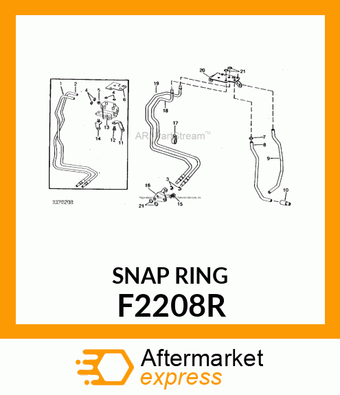 RING,RETAINING F2208R