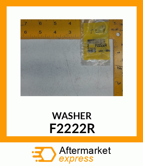 WASHER,ALUMINUM F2222R