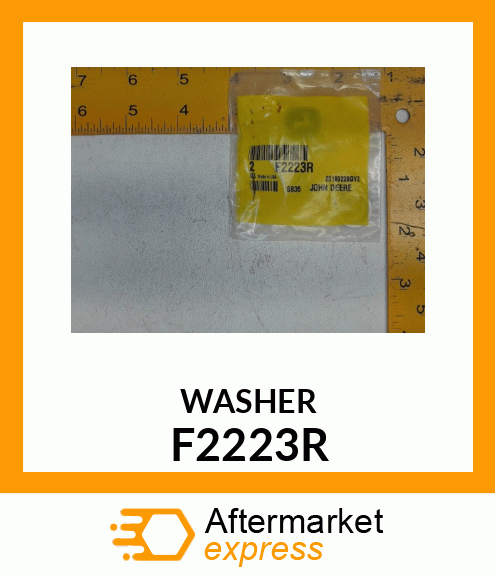 WASHER,ALUMINUM F2223R