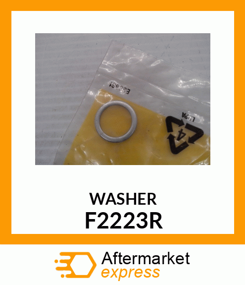 WASHER,ALUMINUM F2223R