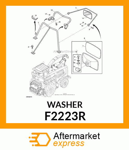 WASHER,ALUMINUM F2223R