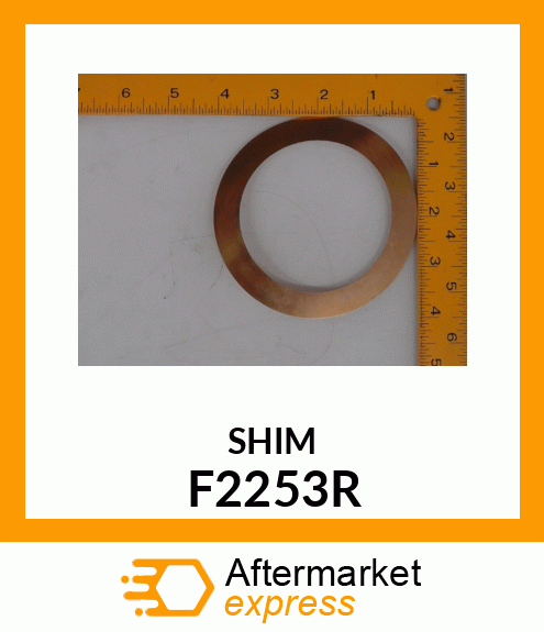 WASHER,THRUST F2253R