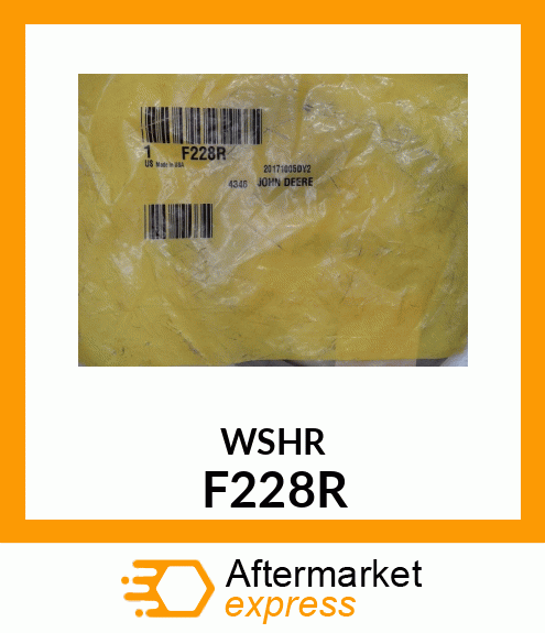 WASHER F228R