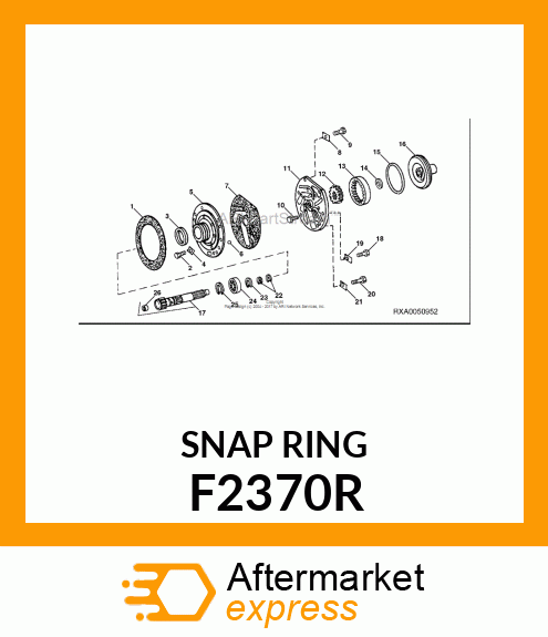 SNAP RING F2370R