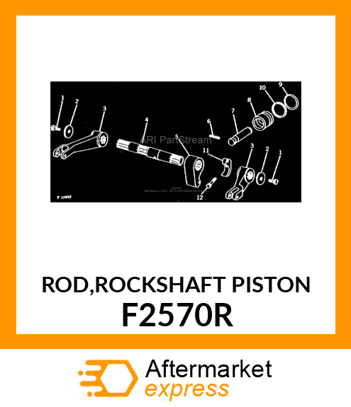 ROD,ROCKSHAFT PISTON F2570R