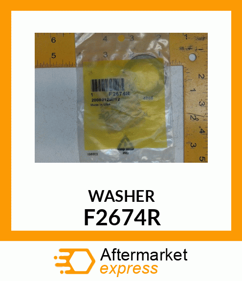 WASHER, SPECIAL F2674R