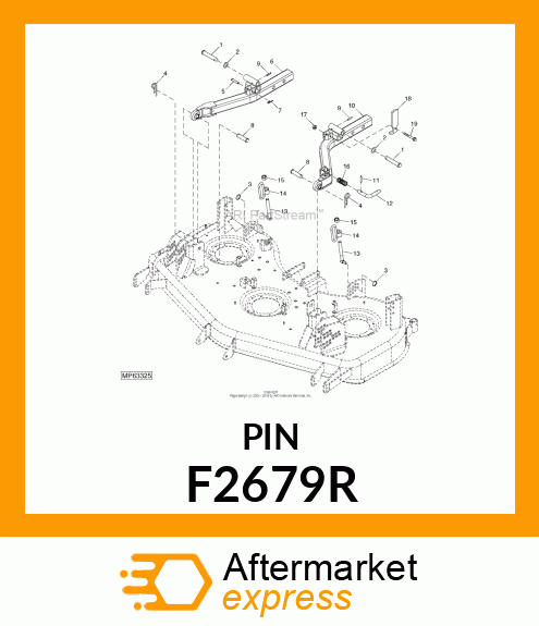 PIN, SPECIAL HEADED,PLATED F2679R