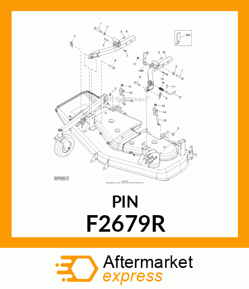 PIN, SPECIAL HEADED,PLATED F2679R