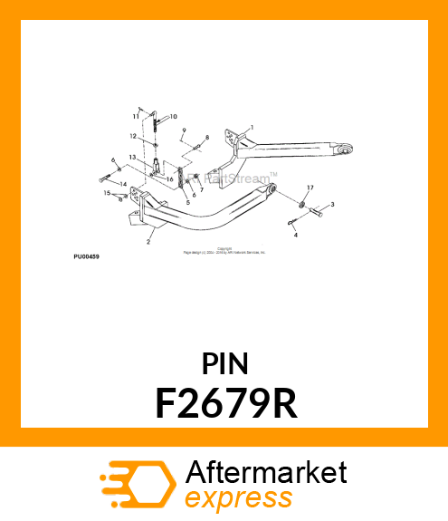 PIN, SPECIAL HEADED,PLATED F2679R