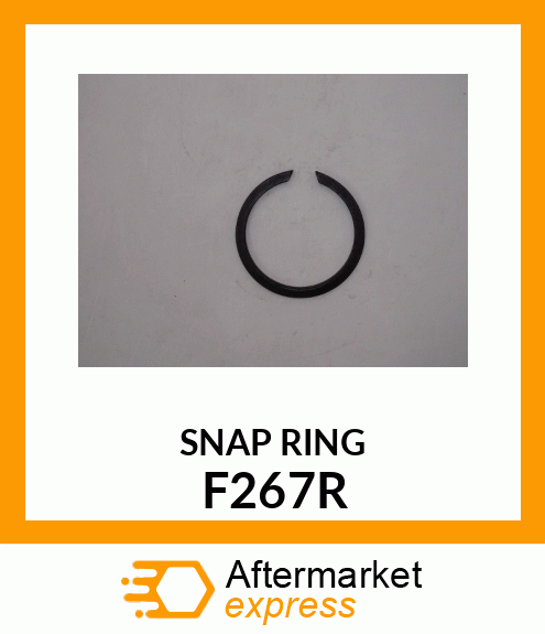 RING,SNAP F267R