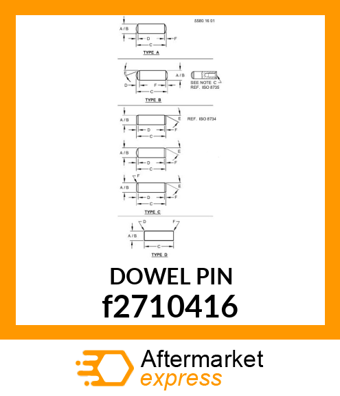 DOWEL PIN f2710416