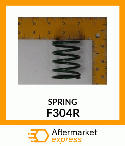 COMPRESSION SPRING, OIL SEAL F304R