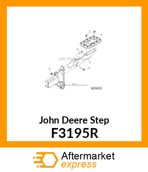 STEP,TRACTOR F3195R