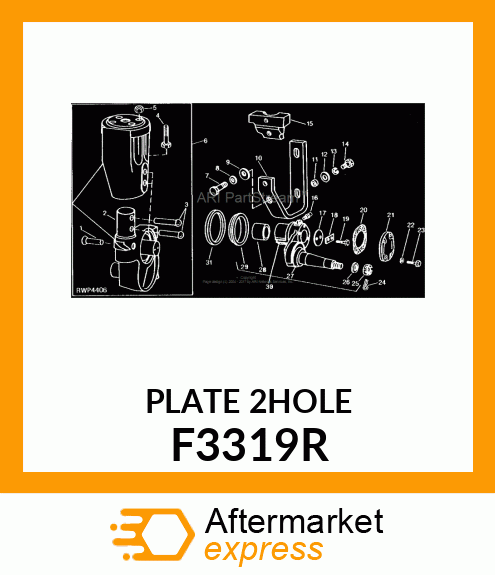 PLATE,LOCK F3319R