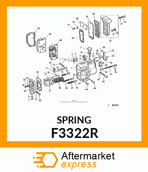 SPRING F3322R