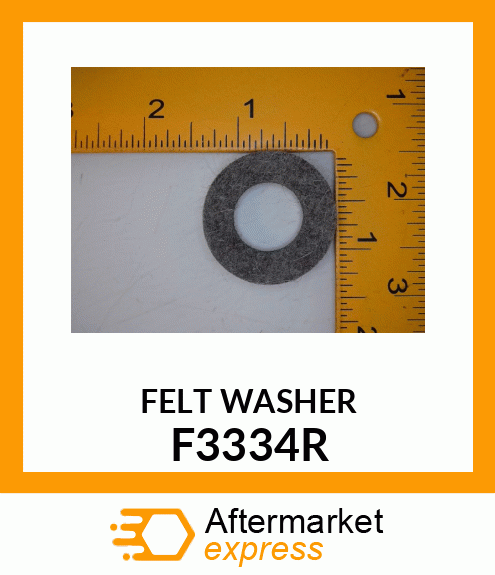 WASHER,FELT F3334R