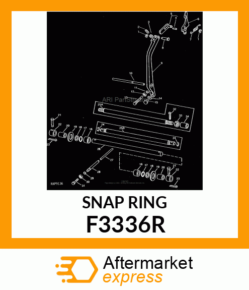 SNAP RING F3336R