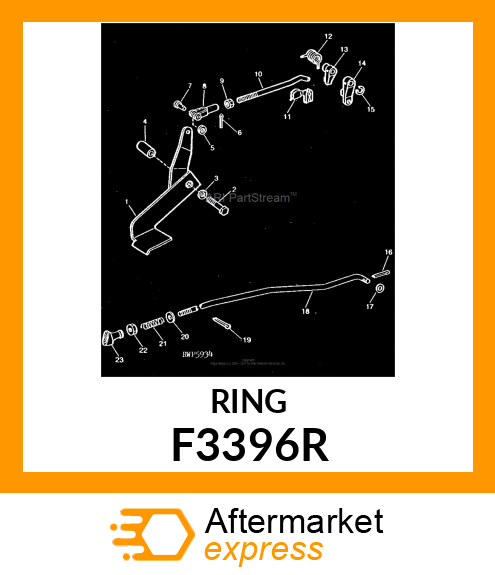 RING,RETAINING F3396R