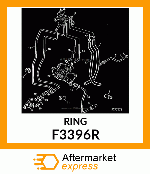 RING,RETAINING F3396R