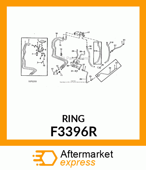 RING,RETAINING F3396R