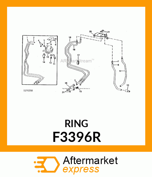 RING,RETAINING F3396R