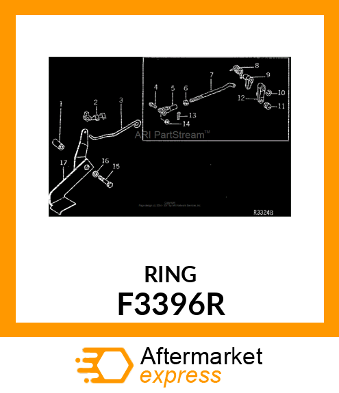 RING,RETAINING F3396R