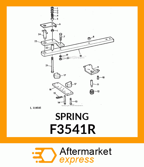 SPRING F3541R